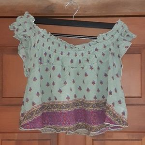 Urban Outfitters Boho Crop Top